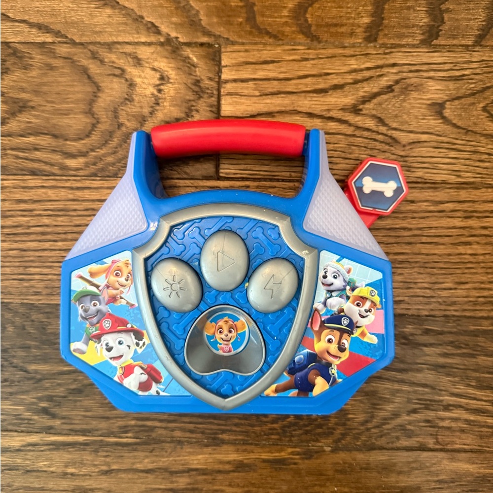 Paw Patrol Blue and Red Learning Shield